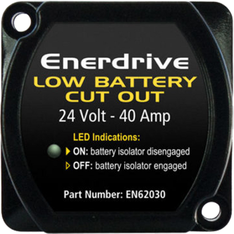 ENERDRIVE LOW BATTERY CUT OUT (12V, 40AMP)