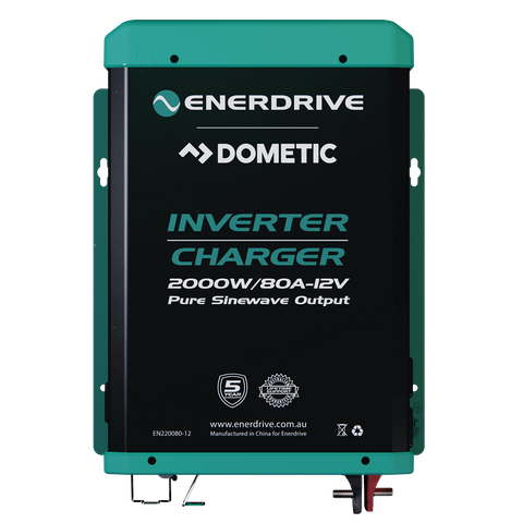 ENERDRIVE INVERTER/CHARGER (COMBI) 2000W/80A-12V