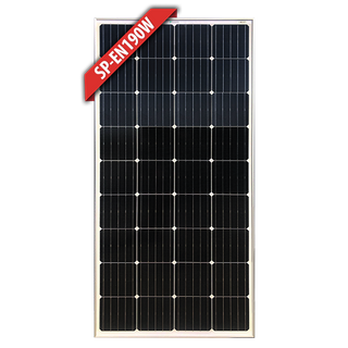 ENERDRIVE SOLAR PANEL - 190W MONO BLACK