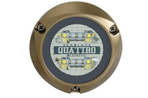 SEABLAZE QUATTRO LED UNDERWATER LIGHT - WHITE/BLUE