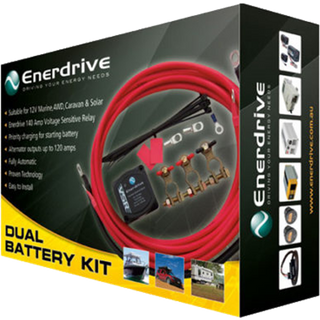 ENERDRIVE DUAL BATTERY KIT 12V