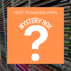 Picture showing a question mark and the text 'heat transfer vinyl mystery packs"