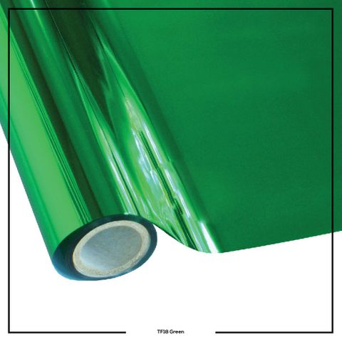 18 T/ Foil Green x 7.62m