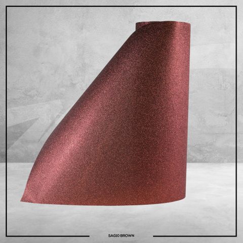 10 Adhesive Glitter Brown