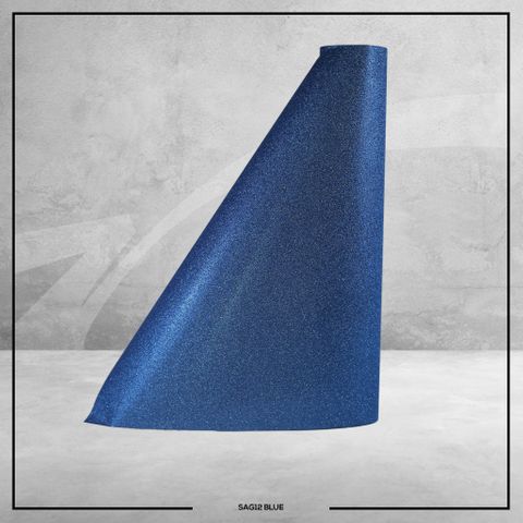 12 Adhesive Glitter Blue