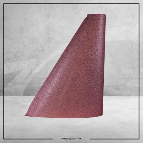 33 Adhesive GlitterSilver Pink