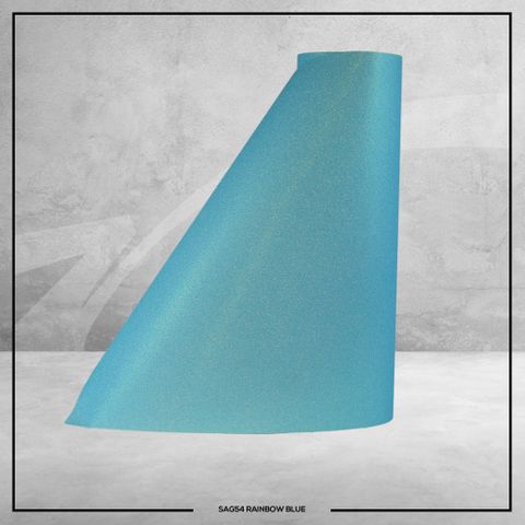 54 Adhesive Glitter Rain Blue