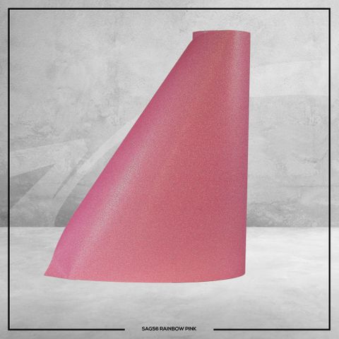 56 Adhesive Glitter Rain Pink
