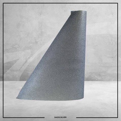 01 Adhesive Glitter Silver