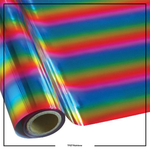 27 T/ Foil Rainbow x 7.62m