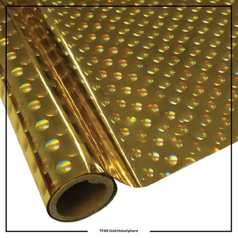 49 T/ Foil Gold Holospherex7m