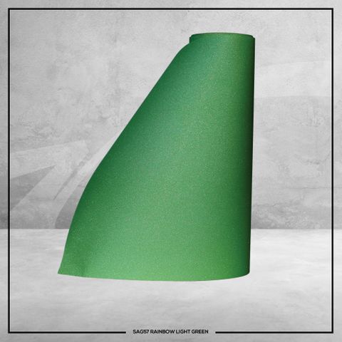 57 Self-Ad Glitt Rain Lt Green