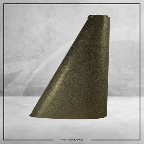 07 Self-Ad Glitter Back/Gold