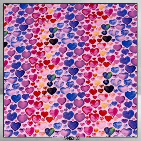 4531 Multi Coloured Hearts