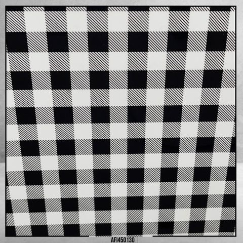 4501 Buffalo Plaid Black/White