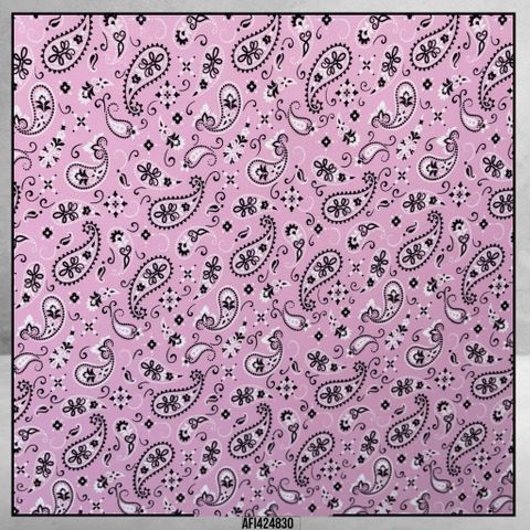 4248 Bandana Pink/White/Black