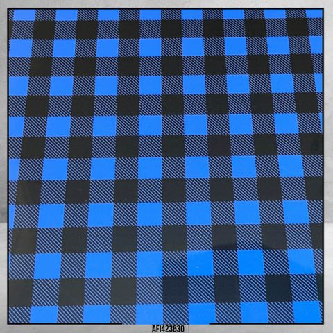 4236 Buffalo Plaid Royal/Black