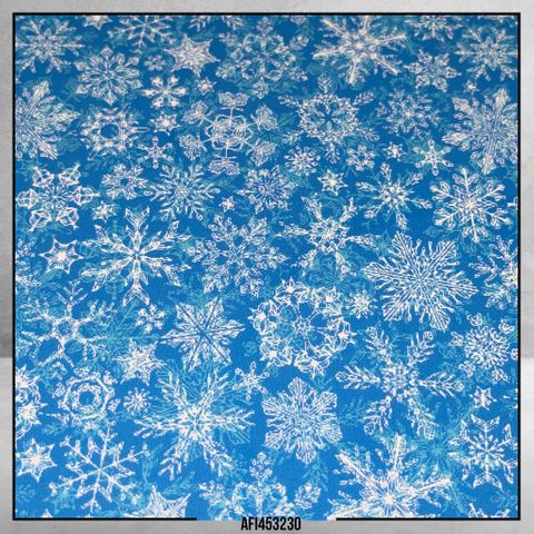 4532 Snowflake Light Blue