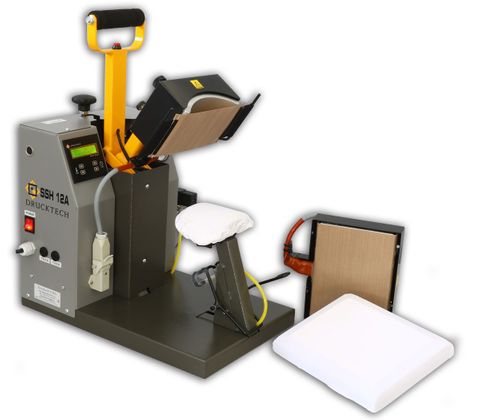 Drucktech Auto-release, manual, combo, membrane heat-press