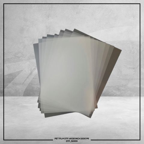 DTF Hot Peel 14x16 1000 Pk