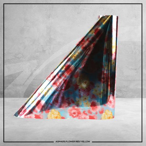 4251 S/Met Flower Red/Yellow