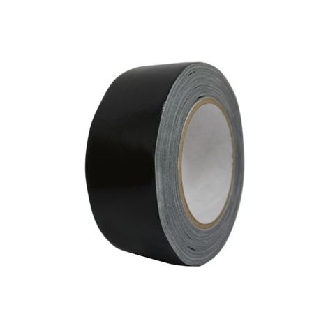 K140 Cloth Tape 48mm x 25m Black 24/carton