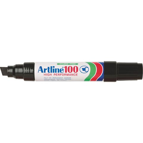 Artline 100 Giant Marker Black 6/box