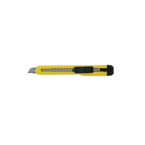 128 Yellow Plastic Cutter with Safety Lock