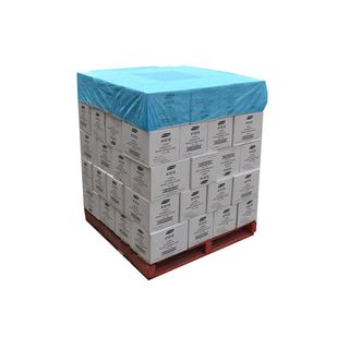 Blue Breathable Pallet Cover 1.4m x 1.4m