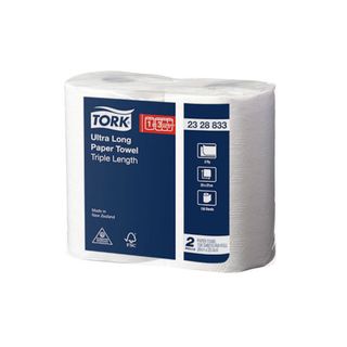 2328833 Tork Ultra Long Towel Short 8 Rolls/Carton