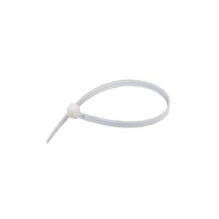 204mm x 3.6mm Cable Tie Solid Natural 1000/Bag