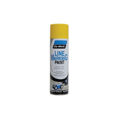 Dymark Aerosol Linemarking Paint Yellow 500g