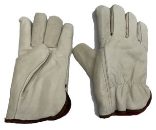 Freezer Glove Leather Fake Fur XL