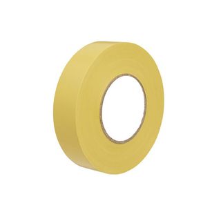 520 PVC Electrical Tape 18mm x 0.18mm x 20m Yellow 120/carton