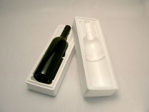 Post Pak Wine Styrene Magnum Bottle 1.5L