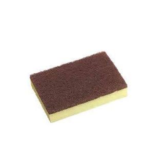 SC-910 Scouring Sponge 15cm x 10cm Maroon 10/Pack