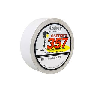 357 Nashua Gaffer Tape White 48mm x 40m 24/carton