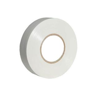 520 PVC Electrical Tape 18mm x 0.18mm x 20m White 120/carton