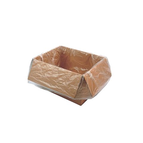 HDPE Carton Liner Natural 635mm + 385mm x 635mm x 18um