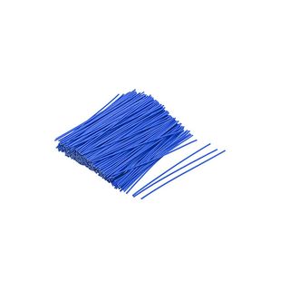 Blue Vinyl Coated Twist Ties 100mm