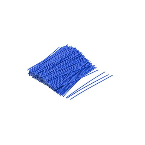 Blue Vinyl Coated Twist Ties 100mm