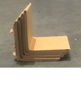 Strap Guard Corner Kraft  60mm x 60mm x 4mm x 50mm 1000/carton