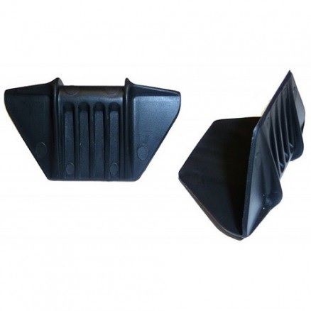 Plastic Edge Protector Black 62mm x 30mm x 30mm 1000/box