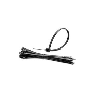 102mm x 2.4mm Cable Tie Solid Heat Stabilised Black