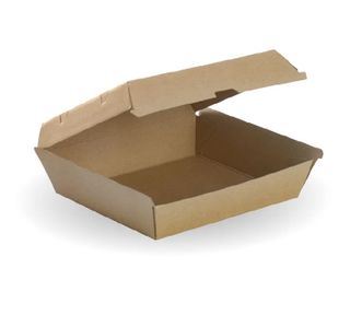 BioPak Dinner BioBoard Box 178x160x80mm 150/carton