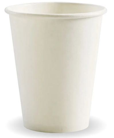 BC-8W 8oz Single Wall BioCup White 1000/carton