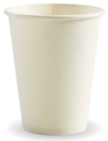 BC-12W 12oz SingleWall BioCup White 1000/carton