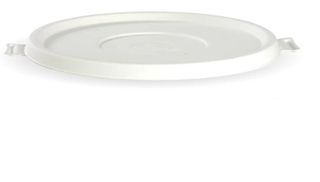 B-BLL-W 800-1420ml White BioCane Bowl Lid 400/carton