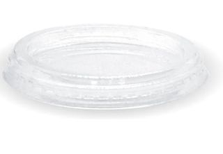 C-76F PLA Clear Flat Lid 1000/carton