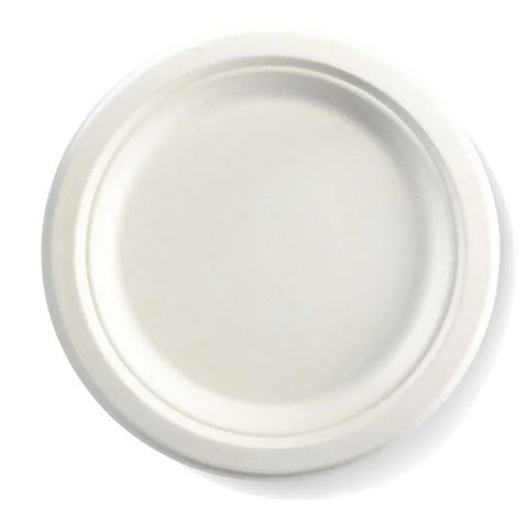 B-PL-09 23cm Round BioCane Plate 500/carton